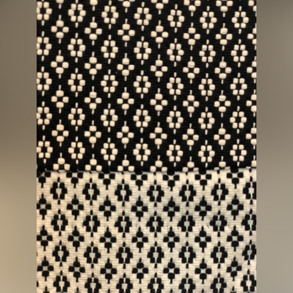 NWT Loft Black & Ivory A-line Skirt - Picture 10 of 10